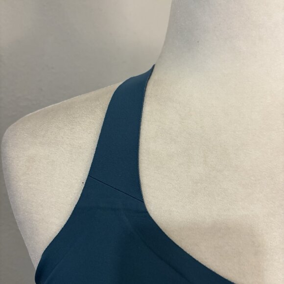 Lululemon Fine Form Bra Seamless Construction Yoga Bermuda Teal 36C - Picture 6 of 16
